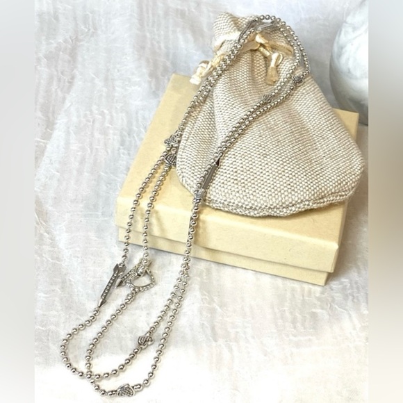 LAGOS Sterling Silver Caviar Hearts & Arrows Necklace - Picture 3 of 16